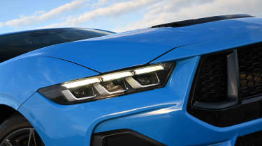 Ford Mustang GT - head light detail