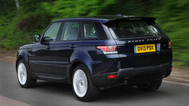 Range Rover Sport SDV6 rear tracking