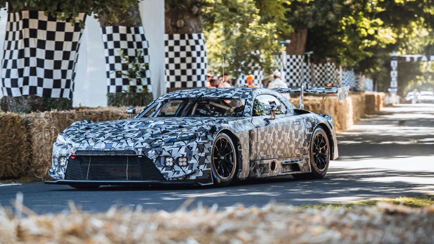 image of "New Toyota GT prototype: V8 supercar is well on the way to its big reveal"