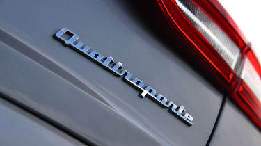 Maserati Quattroporte badge