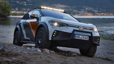 VW ID. Xtreme Concept - on gradient