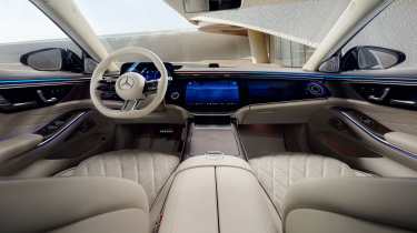 Mercedes S-Class facelift - dash