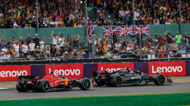 British Grand Prix - Ferrari and Mercedes