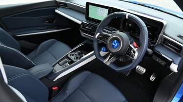Alpine A290 - interior overview