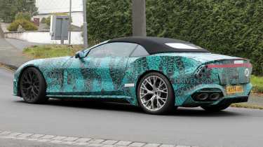 New Aston Martin Vanquish Volante - rear 3/4