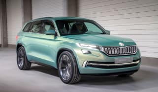 Skoda VisionS concept - front