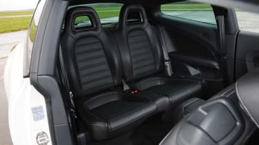 Volkswagen Scirocco GT TDI rear seats