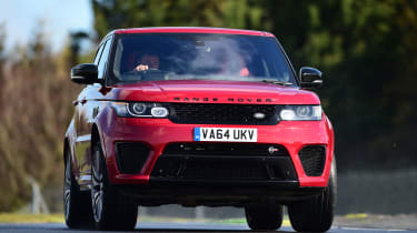 Range Rover Sport SVR - front action