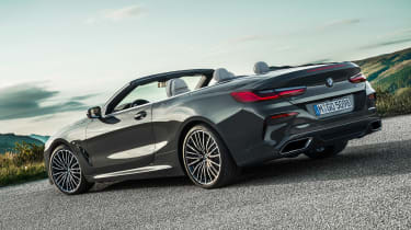 BMW 8 Series Convertible - side/rear static