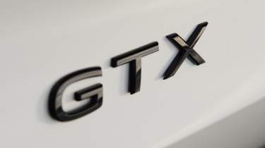 VW GTX badge