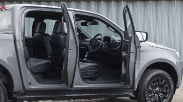 New Isuzu D-Max EV - doors open 