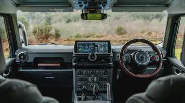 Ineos Grenadier - dashboard