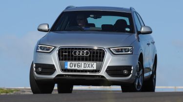 Audi Q3 front cornering