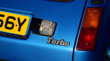 Renault 5 Alpine - Turbo badge