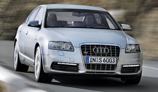 Front view of Audi S6 quattro
