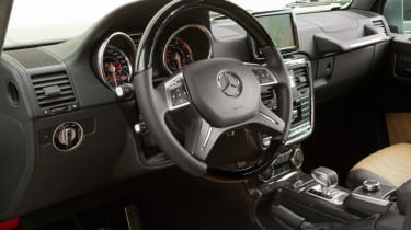 Mercedes G63 AMG dash