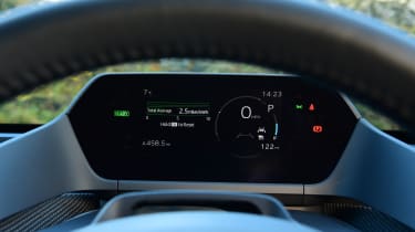 Subaru Solterra - dashboard screen