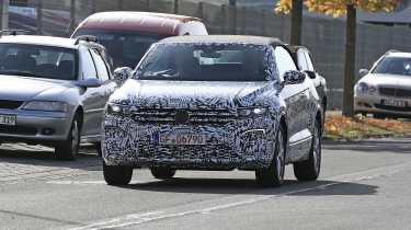 VW T-Roc convertible spies 2