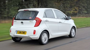 Kia Picanto rear tracking