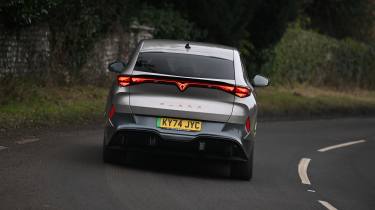 Cupra Tavascan - rear cornering