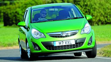 Vauxhall Corsa 1.3CDTi front corner