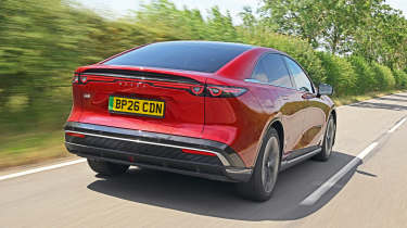 Mazda 6e - rear 3/4