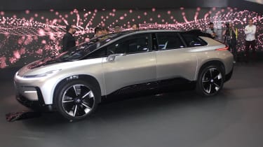 Faraday Future CES 2017 front