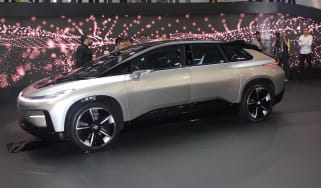 Faraday Future CES 2017 front