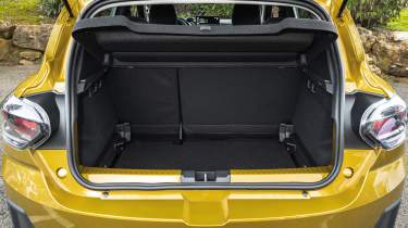 New Dacia Sandero Stepway - boot space