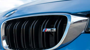 BMW M3 saloon 2014 grille