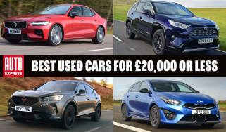 Best used cars for £20,000 or less - header image