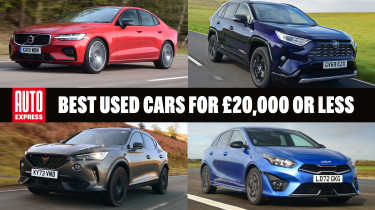 Best used cars for £20,000 or less - header image