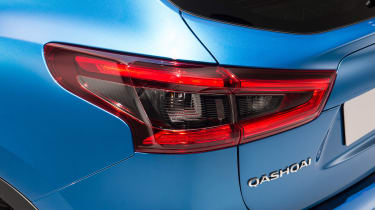 New Nissan Qashqai facelift - rear light detail
