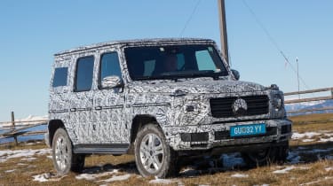 Mercedes G-Class prototype - front static