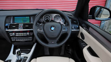 BMW X3 interior