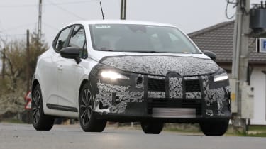 2023 Renault Clio facelift (camouflaged) - front cornering