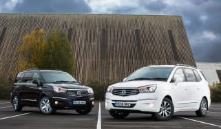 Ssangyong Tursimo Black and White