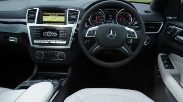 Mercedes ML 350 CDI interior
