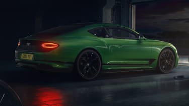 Bentley Continental GT S Bathurst - green car rear static