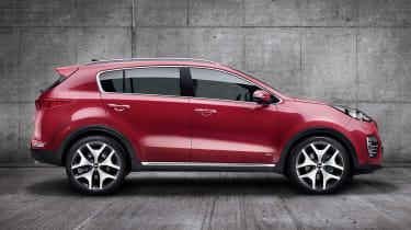 2016 Kia Sportage side