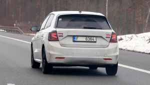 Skoda Fabia - corner spy