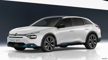 2021 Citroen flagship - front exclusive image