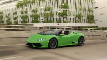 Lamborghini Huracan LP 610-4 Spyder -front tracking