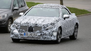 Mercedes E-Class Cabriolet 2017 spied 7