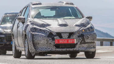 Nissan Micra 2017 spies  front