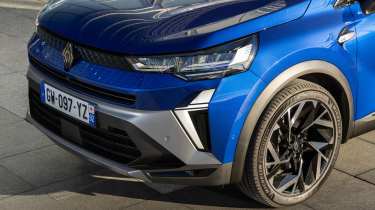 Renault Captur facelift - front detail