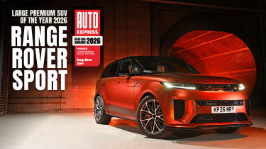 Range Rover Sport - Large Premium SUV of the Year