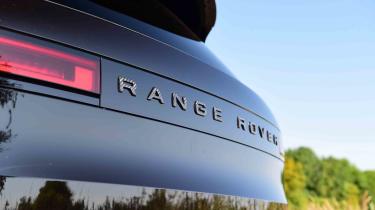 Range Rover Sport SV - Range Rover tailgate badge