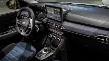 Dacia Sandero facelift - cabin