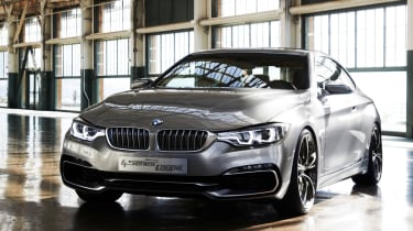 BMW 4 Series front three-quarters